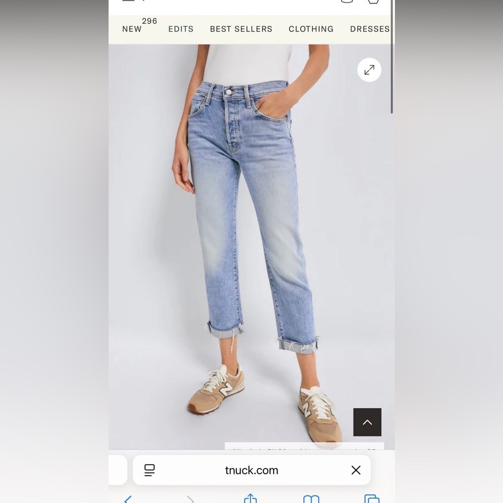 Mother scrapper cuff ankle frat